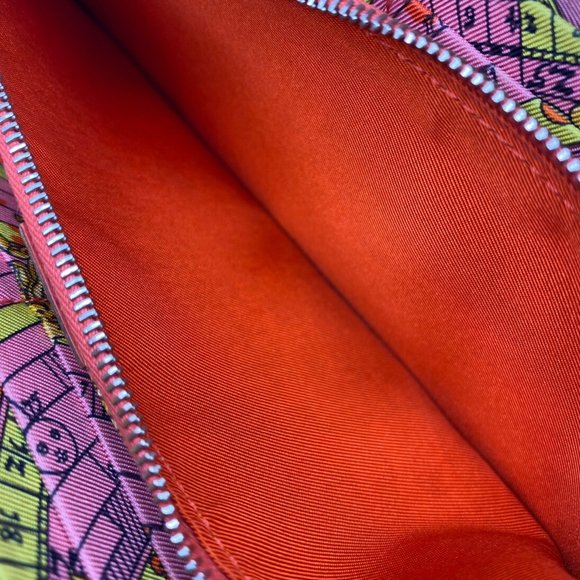 HERMES Azap Long Silk In Epson Rose Jaipur □Q Engraved (2013) Wallet Round Le... - Picture 15 of 16